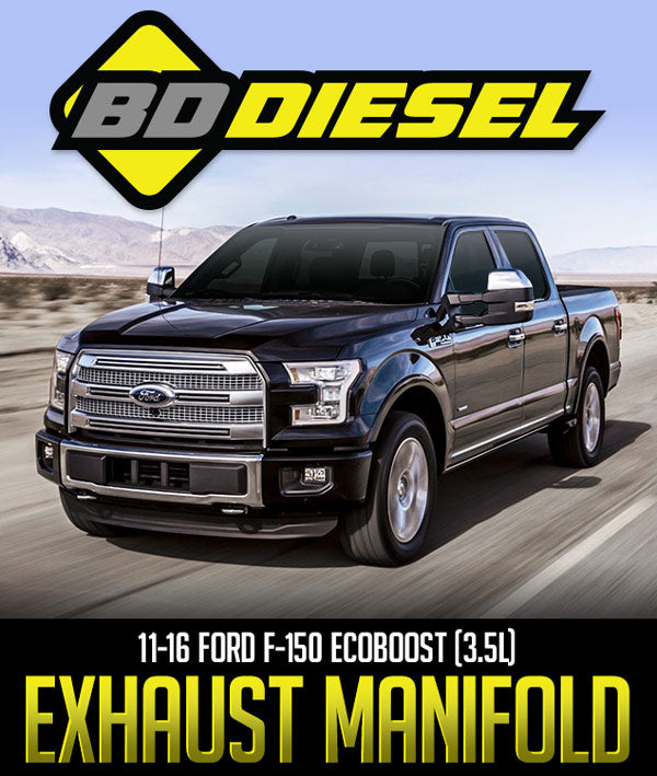 BD Diesel Exhaust Manifold: 2011–2016 Ford F-150 Ecoboost (3.5L)