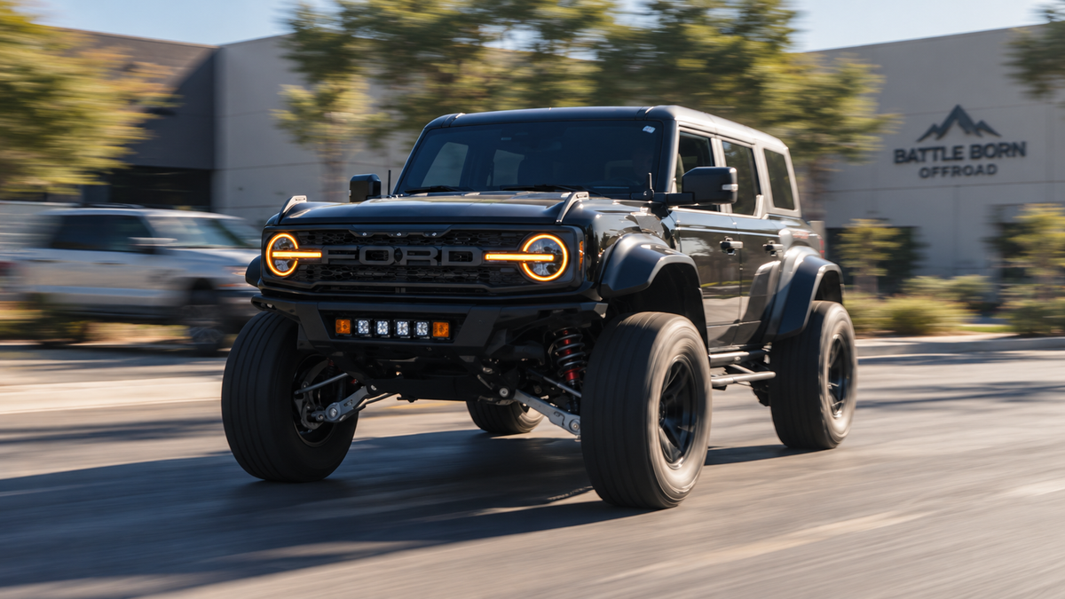 Ford Bronco Raptor with Garrett Turbos