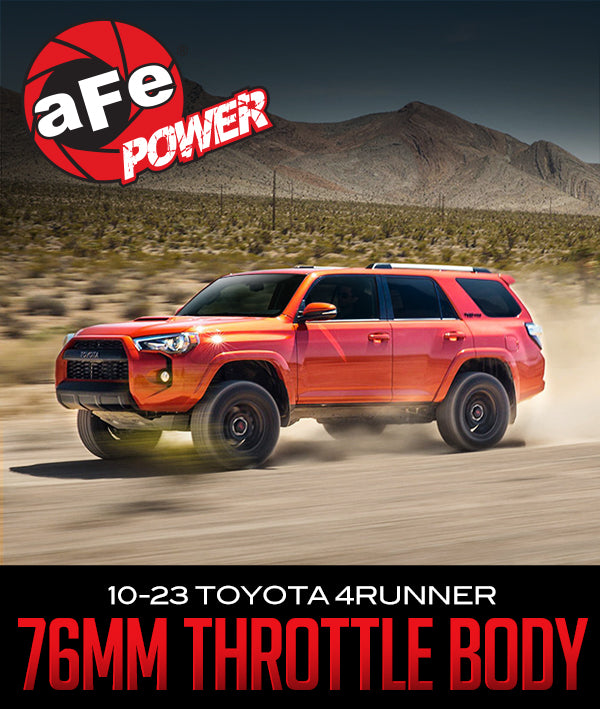 aFe POWER 76mm Throttle Body: 2010–2023 Toyota 4Runner