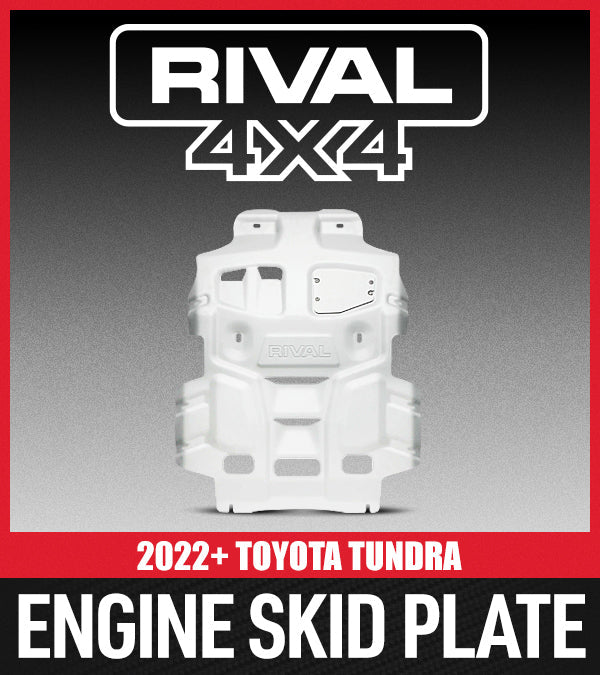 Rival Aluminum Engine Skid Plate: 2022+ Toyota Tundra