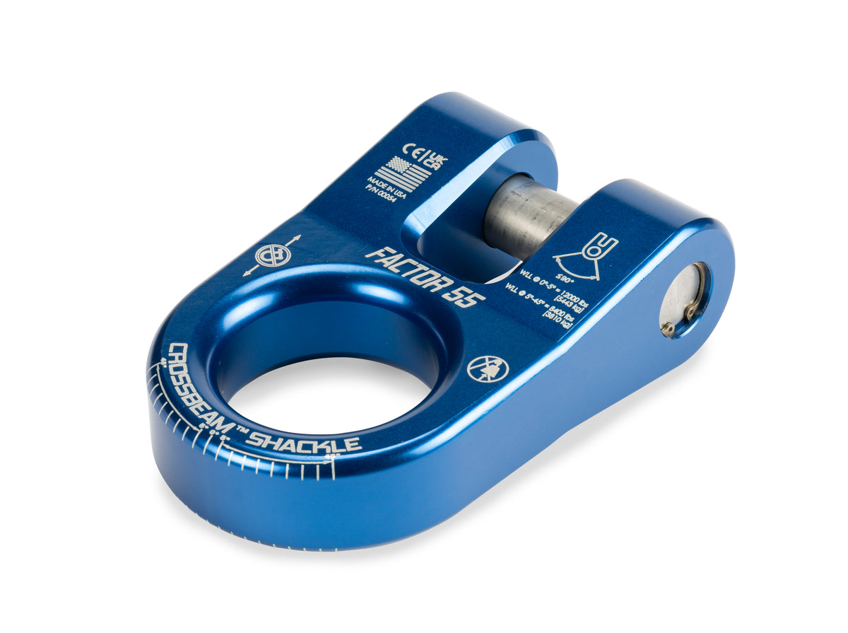 CROSSBEAM SHACKLE BLUE