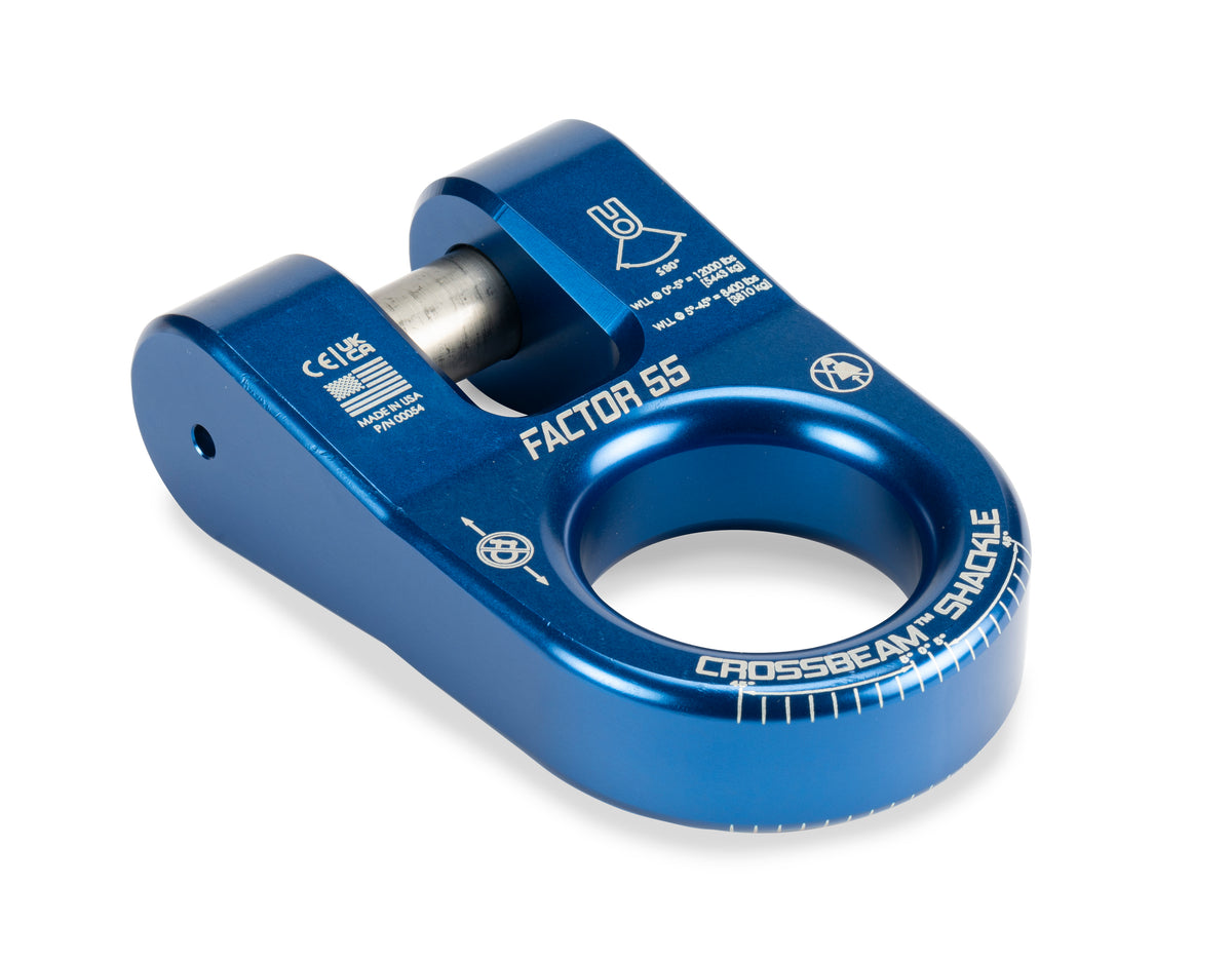CROSSBEAM SHACKLE BLUE