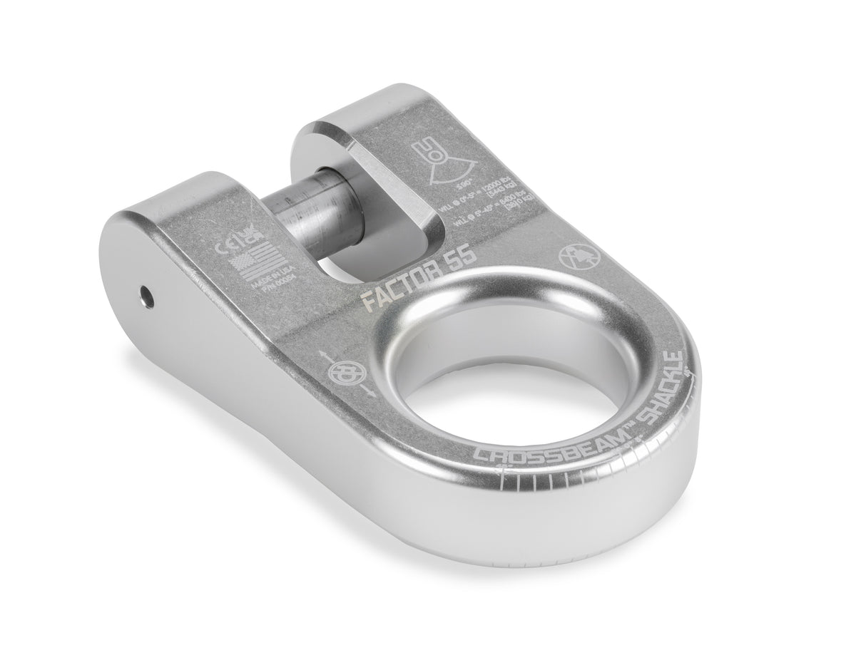 CROSSBEAM SHACKLE SILVER