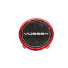 Vossen Classic Carbon Billet Sport Cap 2.0 - Large (VHFL) - Transparent Red - Forged (Gloss)