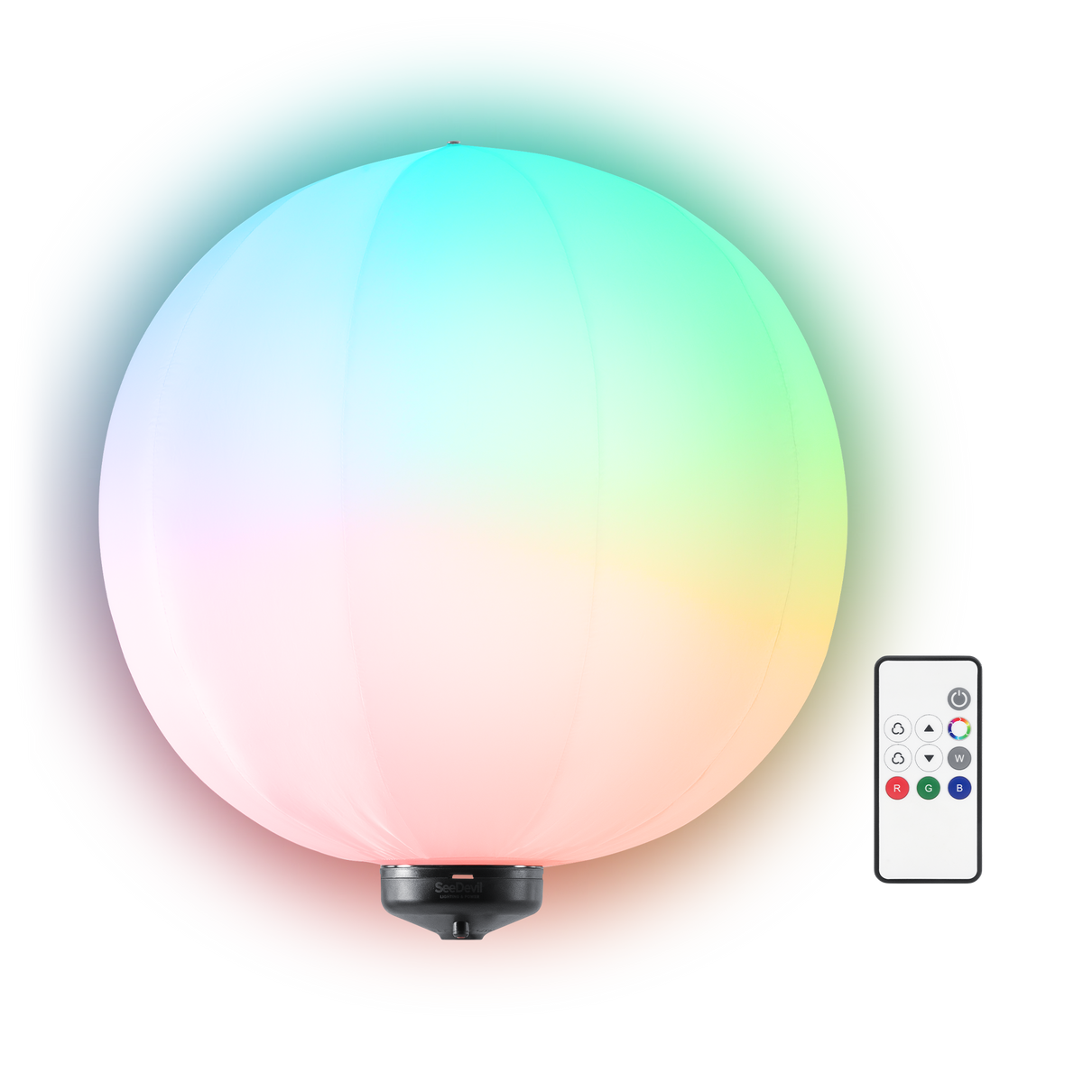 SeeDevil G3 100 Watt RGBW Balloon Light Fixture