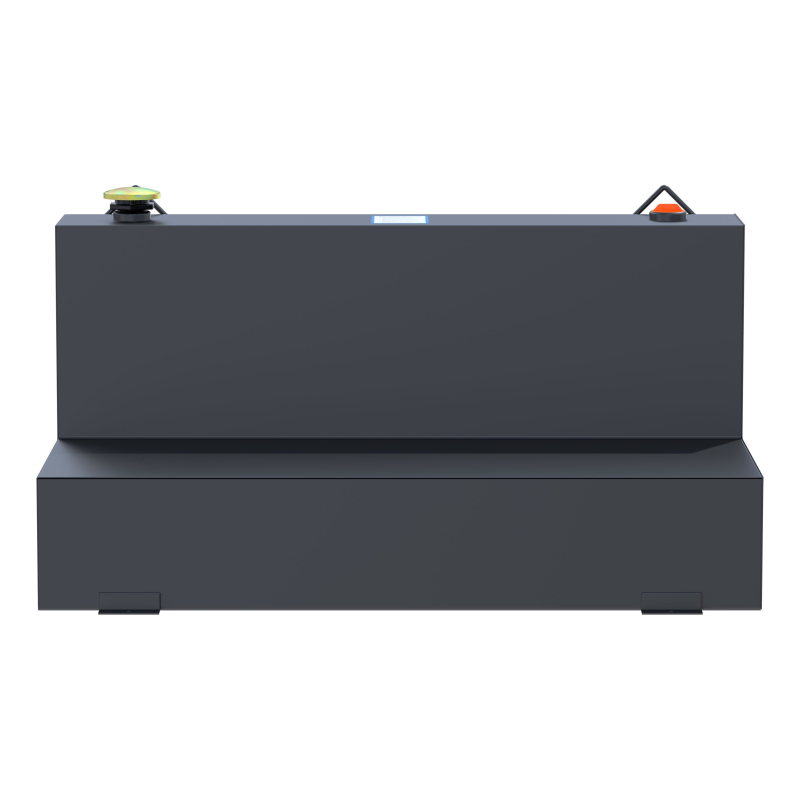 UWS Matte Black 75-Gallon L-Shape Steel Transfer Tank Model ST-75-L-MB