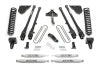 Fabtech 23-24 F250/350 4WD Diesel 4in 4 Link System w/ Coils and Performance Shocks