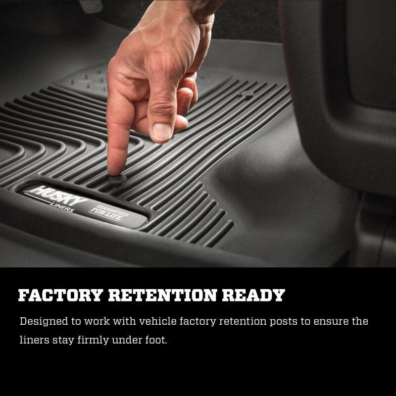Husky Liners 24-25 Toyota Land Cruiser / Lexus GX550 X-Act Contour Black Front Floor Liners