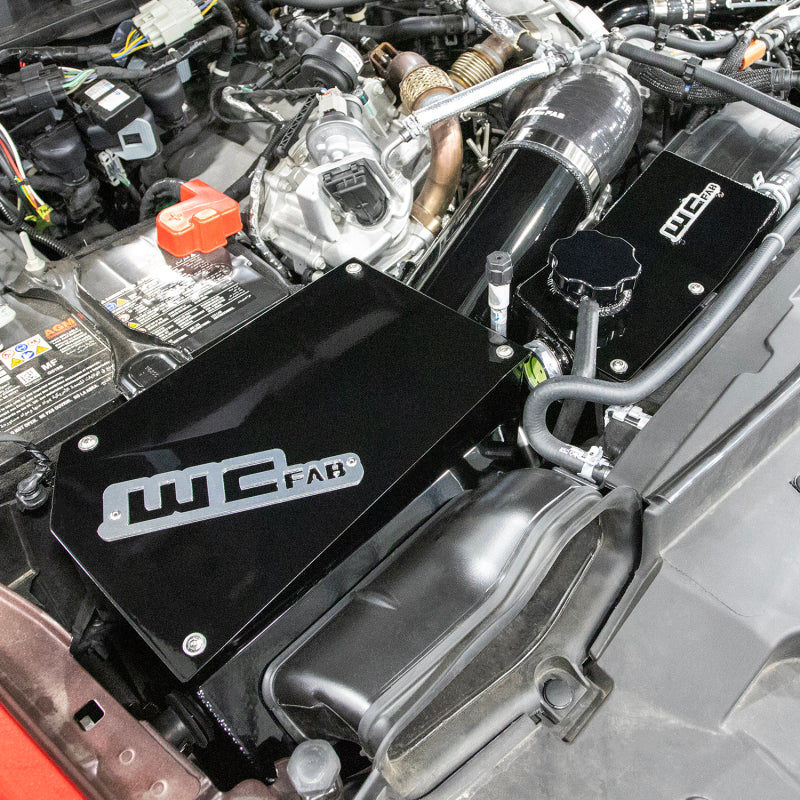 Wehrli 20-24 Ford 6.7L Powerstroke 4in. Intake Kit - Cherry Frost