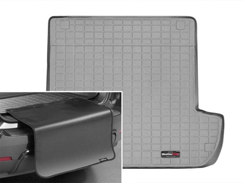 WeatherTech 2003-2009 Toyota 4Runner Cargo w/ Bumper Protector - Grey