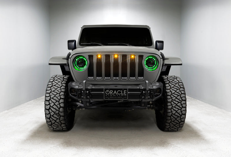 Oracle Oculus Bi-LED Projector Headlights for Jeep JL/Gladiator JT - w/ BC1 Controller