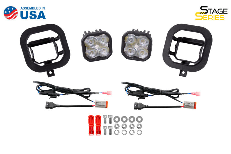 Diode Dynamics SS3 Max Type SD Kit ABL - White SAE Fog