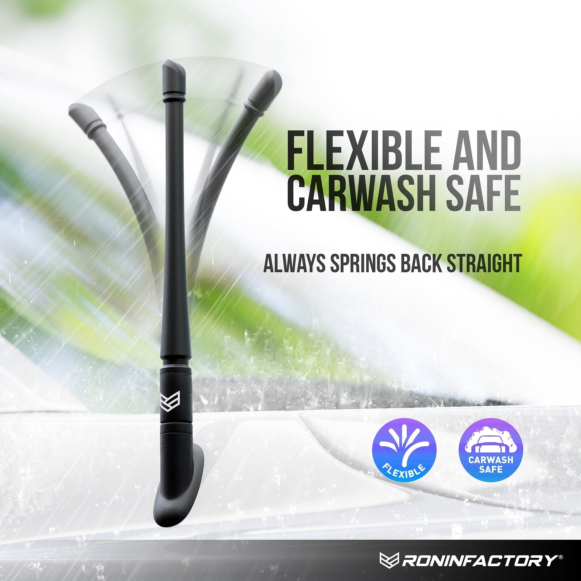 JEEP SMARTLOCK™ SHORT FLEXIBLE ANTENNA 8 INCH (NEW!)