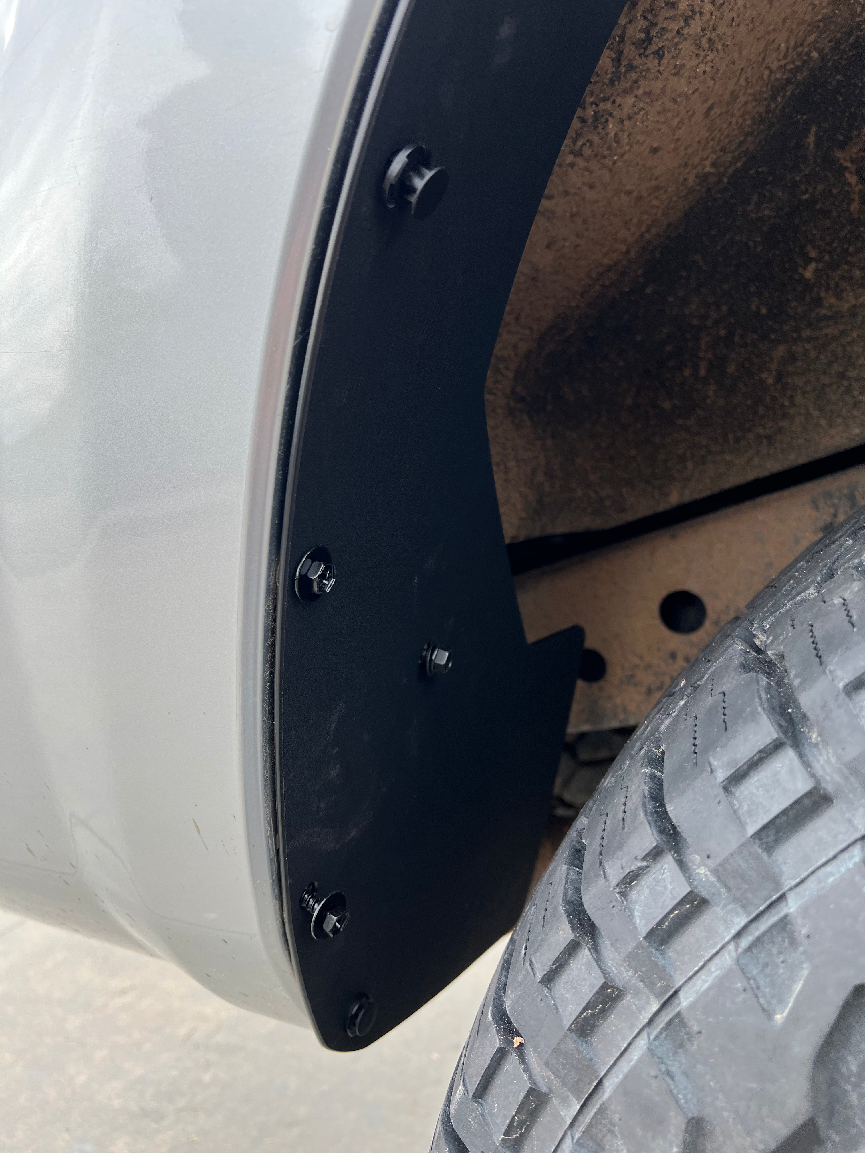 Mud flap deletes and gap fillers for 2002-2005 Toyota 4Runner, designed for a clean, rugged look and enhanced off-road performance.