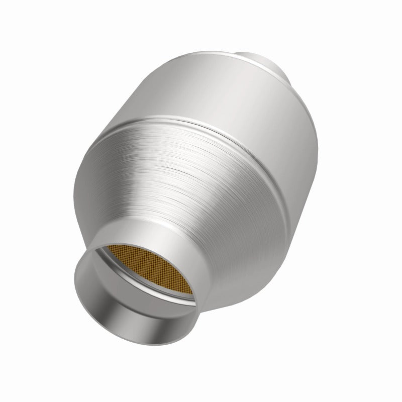 MagnaFlow Univ Cat Conv 2.5in Inlet/Outlet Center/Center Round 3in Body L x 5in W x 8.75in Overall L