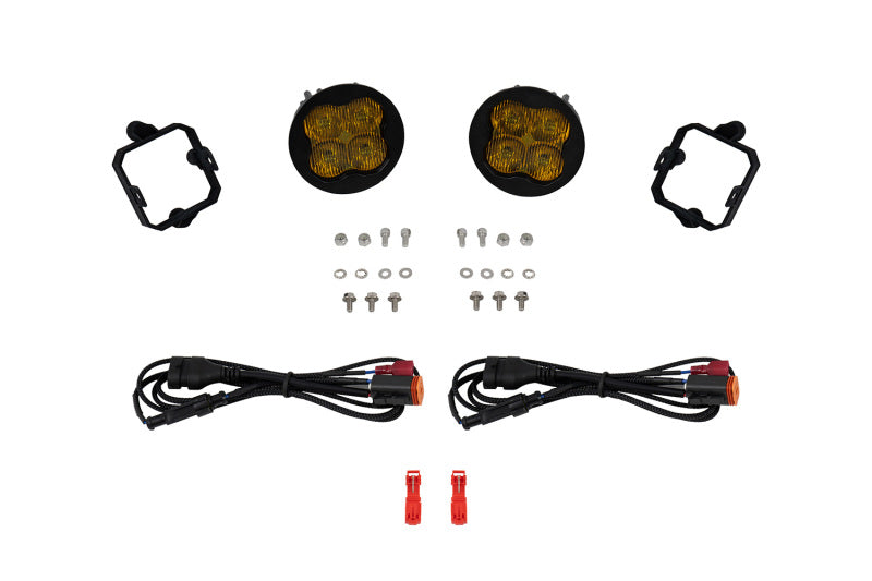 Diode Dynamics 05-07 Nissan Armada / 04-15 Titan SS3 Sport Type NO Fog Light Kit - Yellow SAE