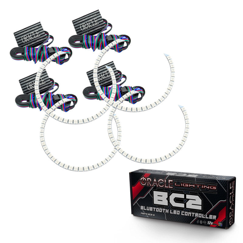 Oracle BMW X3 04-09 Halo Kit - ColorSHIFT w/ BC1 Controller
