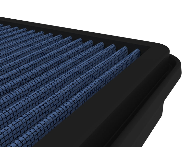 afe Magnum FLOW OE Replacement Air Filter for Toyota Land Cruiser J200, featuring a blue filter media and durable frame design.