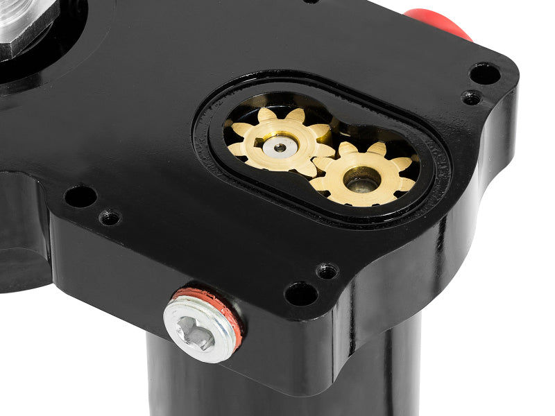 Afe DFS780 lift pump for Ford diesel trucks, showcasing internal gears and robust construction for enhanced fuel delivery.