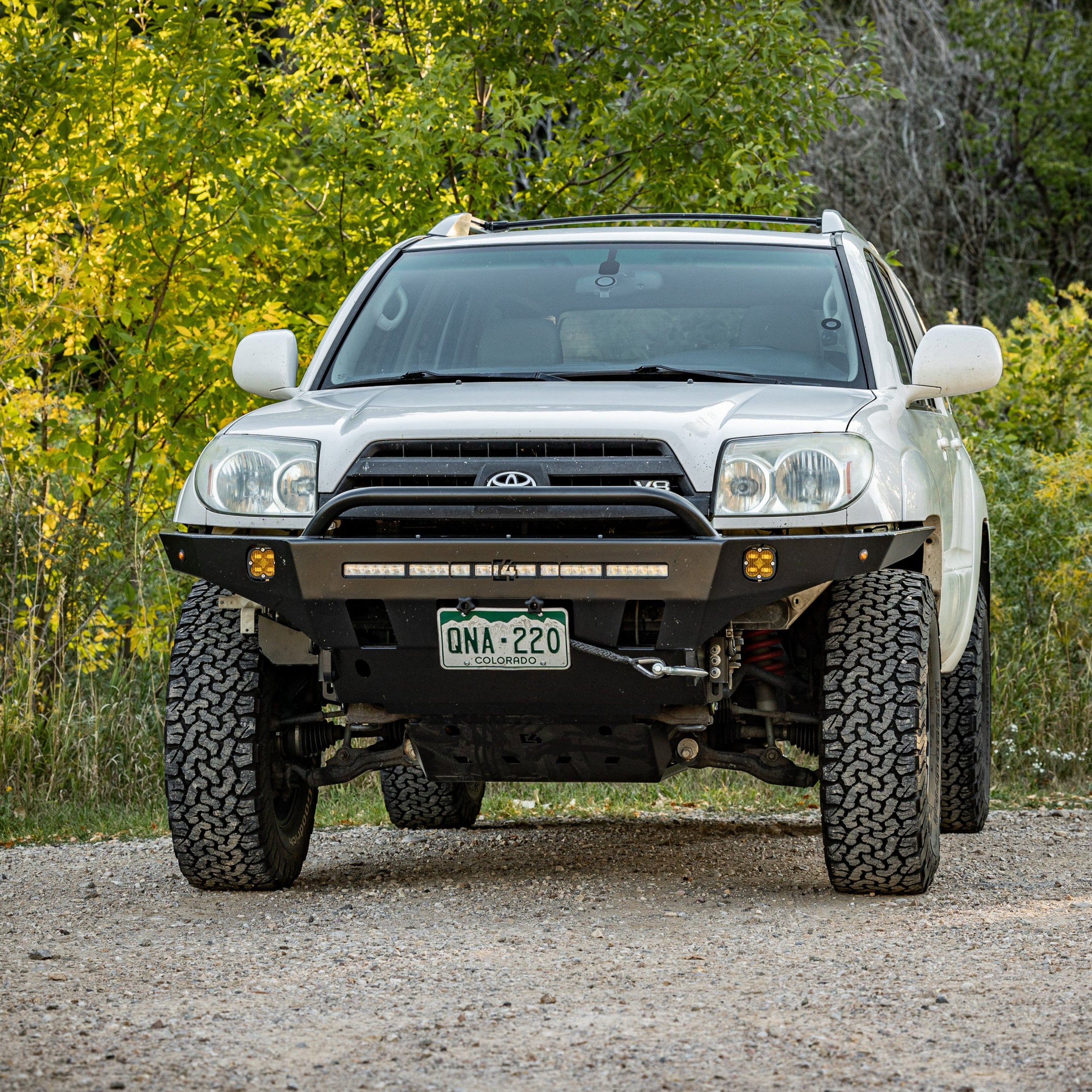4Runner Overland Series front bumper for 2003-2009 models, enhancing off-road capability and rugged style.