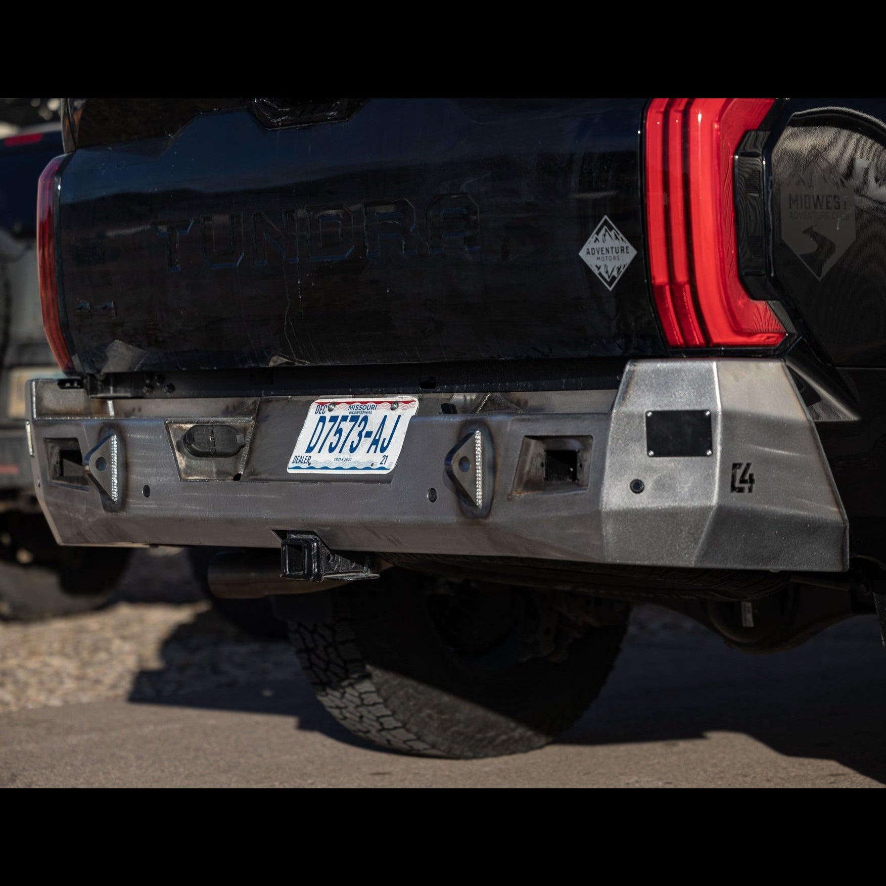 Tundra Overland Series Rear Bumper / 3rd Gen / 2022-2025