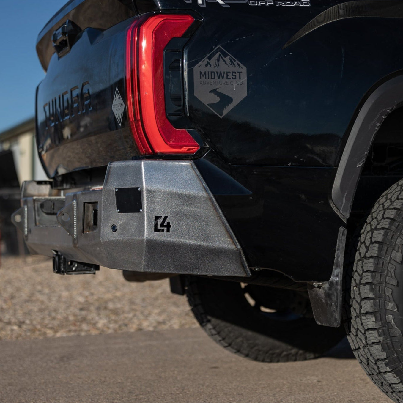 Tundra Overland Series Rear Bumper / 3rd Gen / 2022-2025