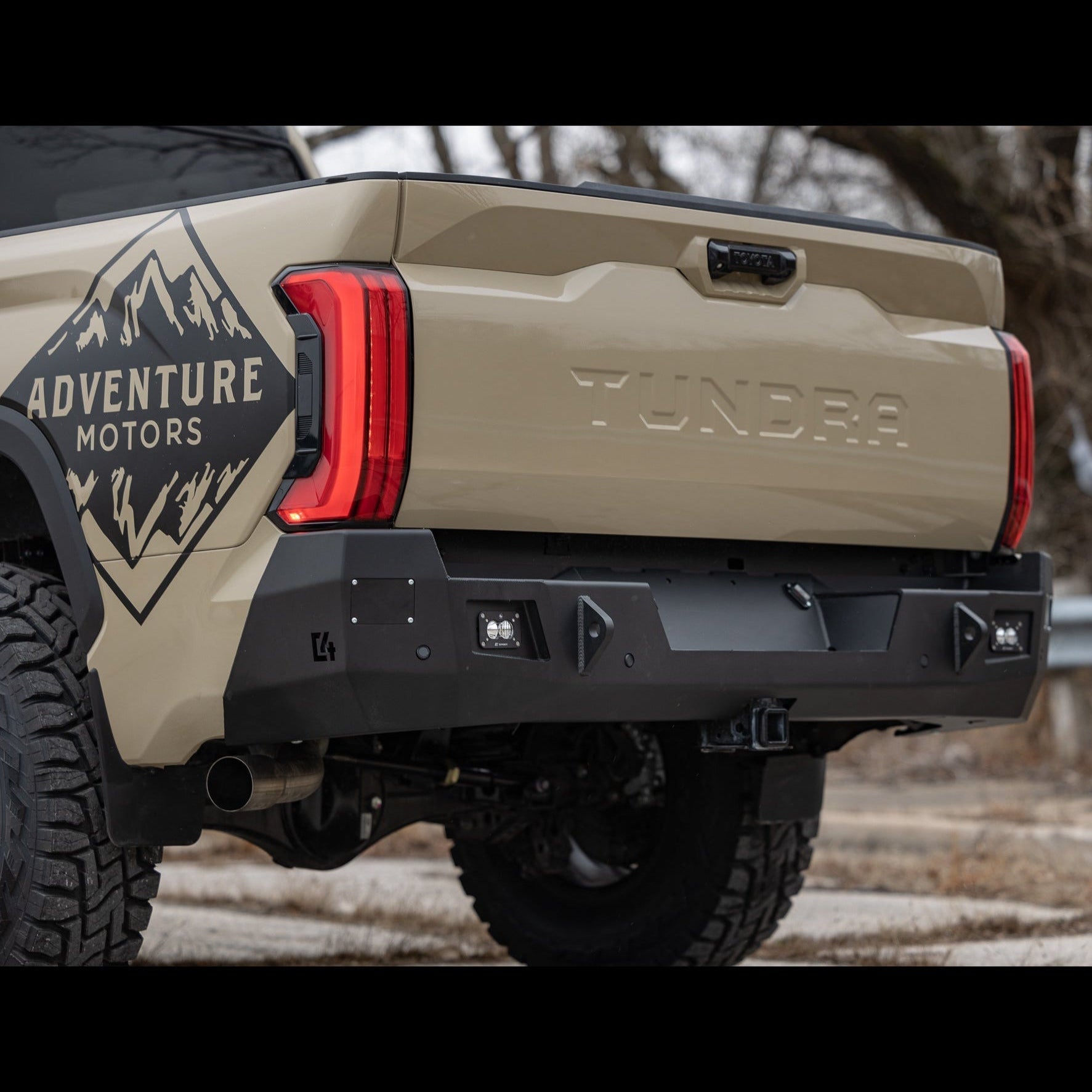 Tundra Overland Series Rear Bumper / 3rd Gen / 2022-2025