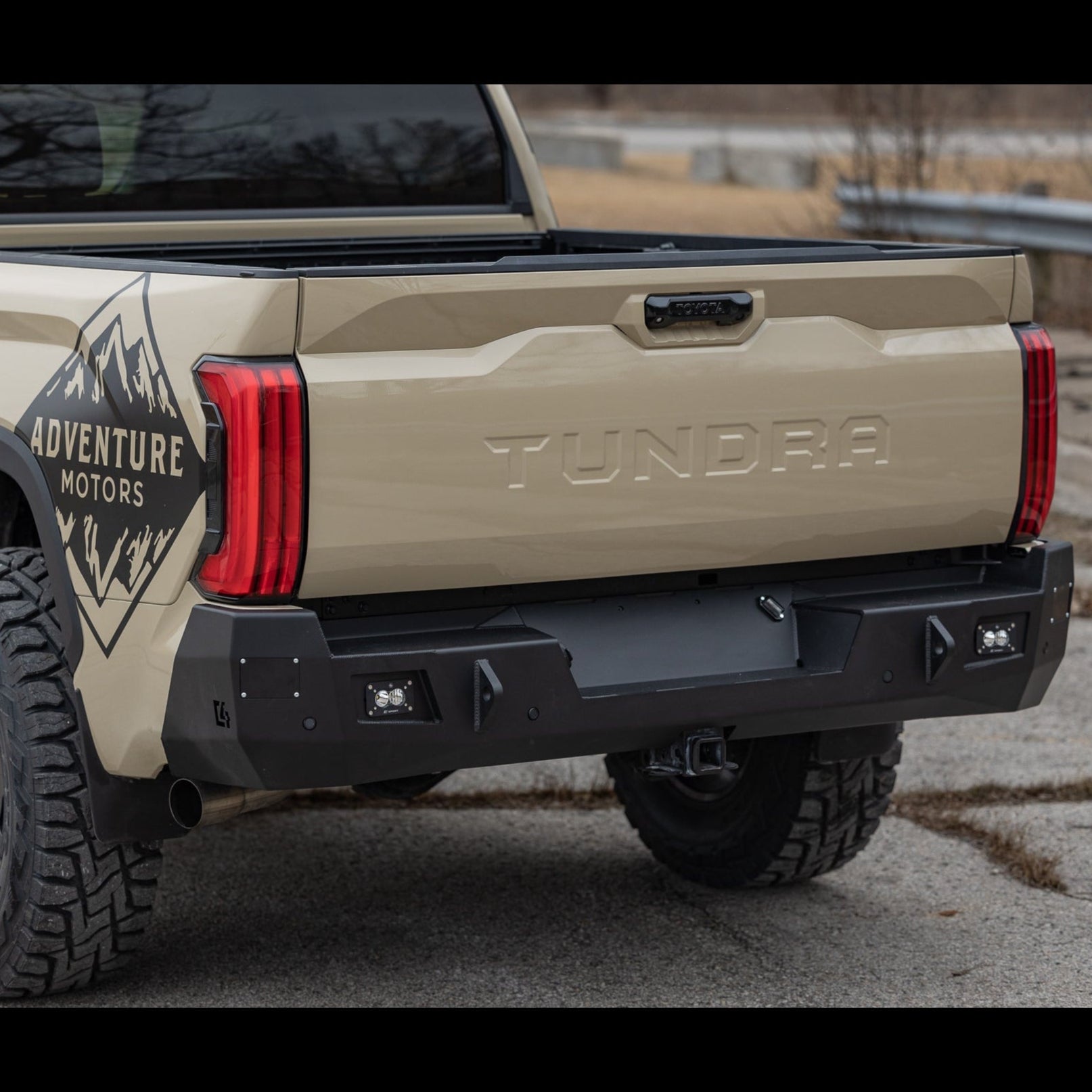 Tundra Overland Series Rear Bumper / 3rd Gen / 2022-2025