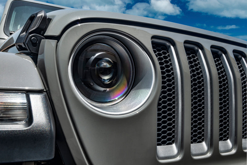 Oracle Jeep JL/Gladiator JT Oculus Bi-LED Projector Headlights - Amber/White Switchback