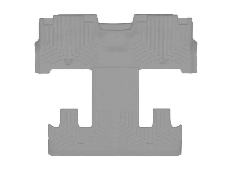 WeatherTech 2018+ Ford Expedition MAX Rear FloorLiner - Grey (Works w/2nd Row Bucket Seats)
