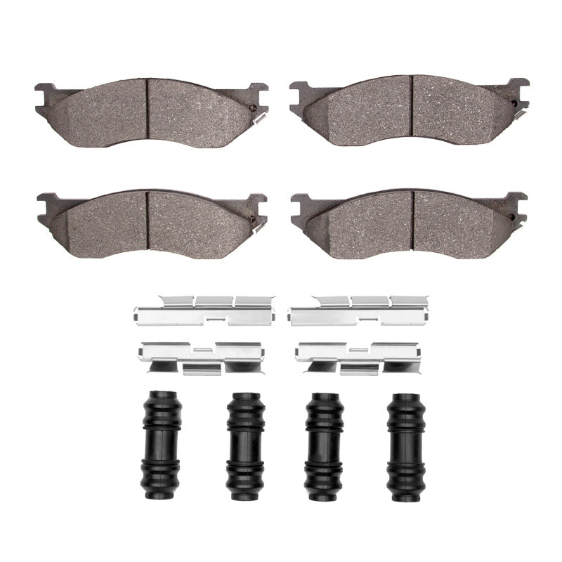 R1 02-06 Dodge Durango Front Semi Met Pads & Hardware Kit