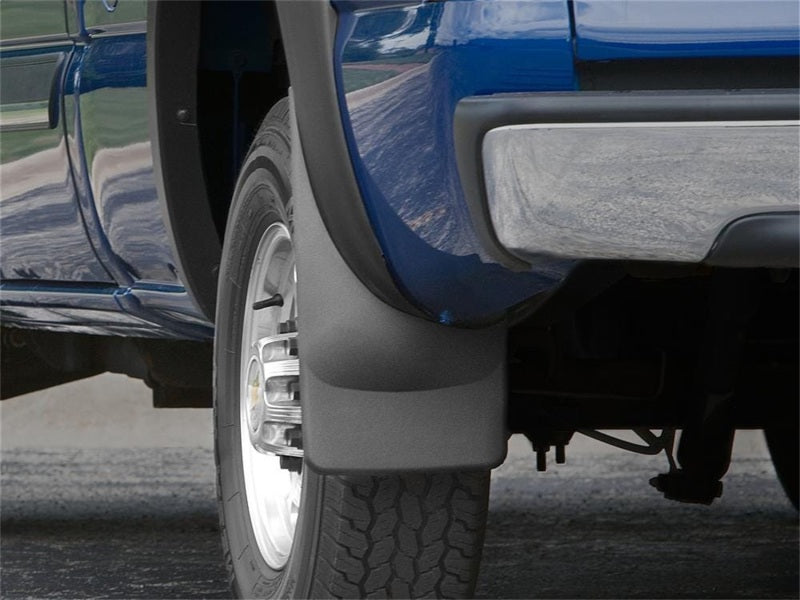 WeatherTech 07 Chevrolet Silverado Classic No Drill Mudflaps - Black