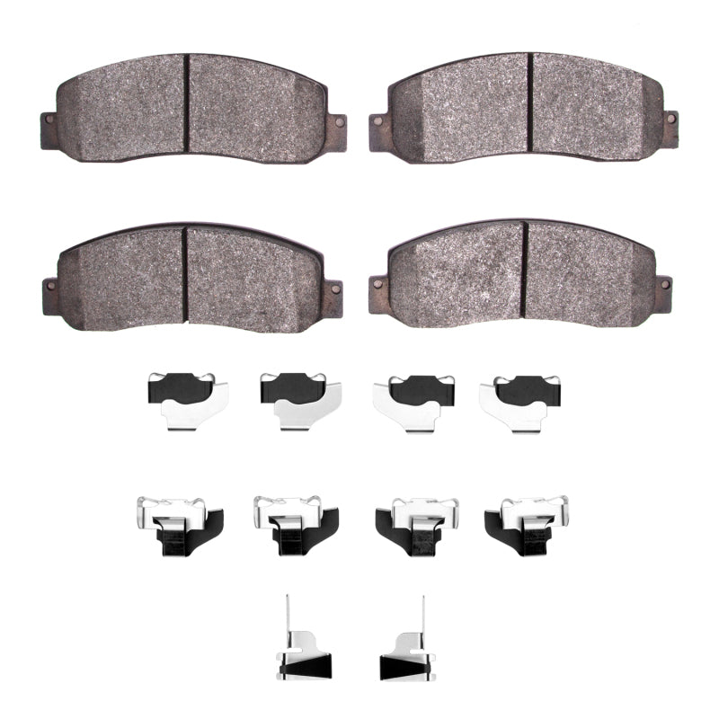 R1 2005-2012 Ford F-350 Super Duty 2WD Front Performance Off-Road/Tow Brake Pads & Hardware Kit