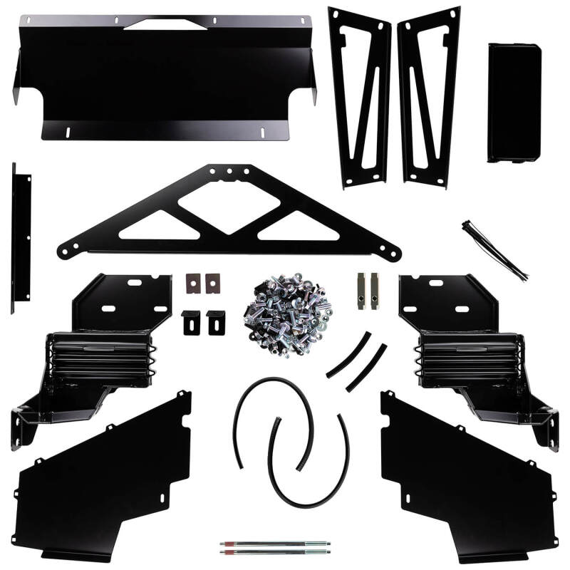 ARB fitting kit boxed parts for model 3915250, including various brackets, bolts, and installation components.