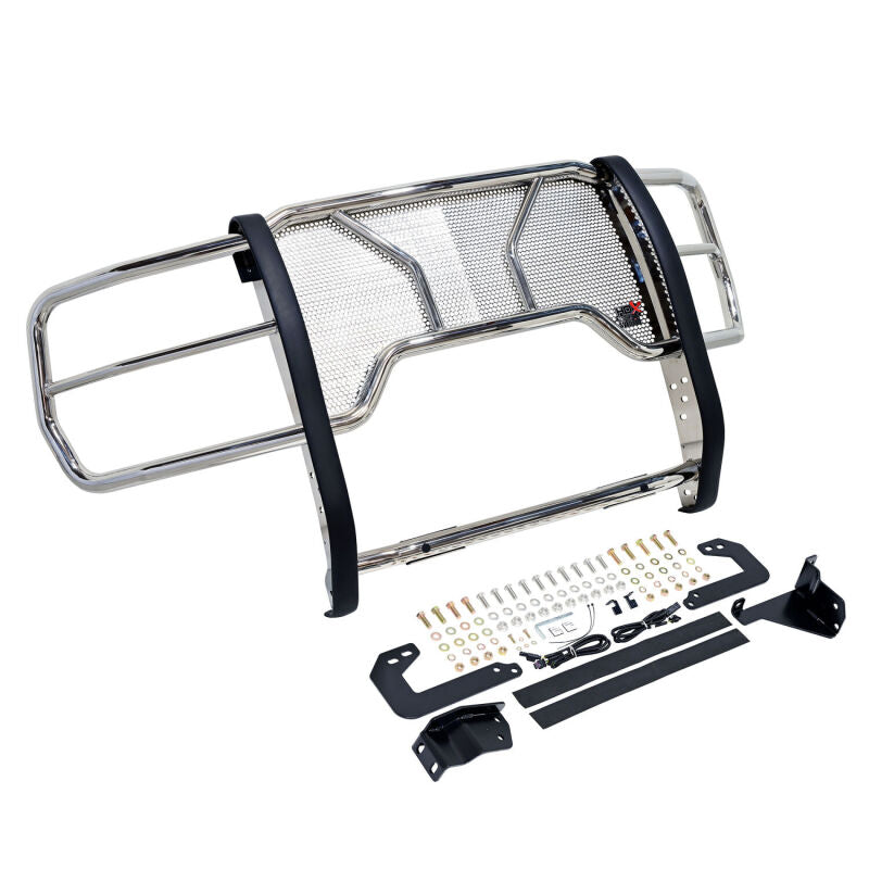 Westin 23-24 F250/350 HDX 1 Piece Grille Guard Polished Stainless Steel