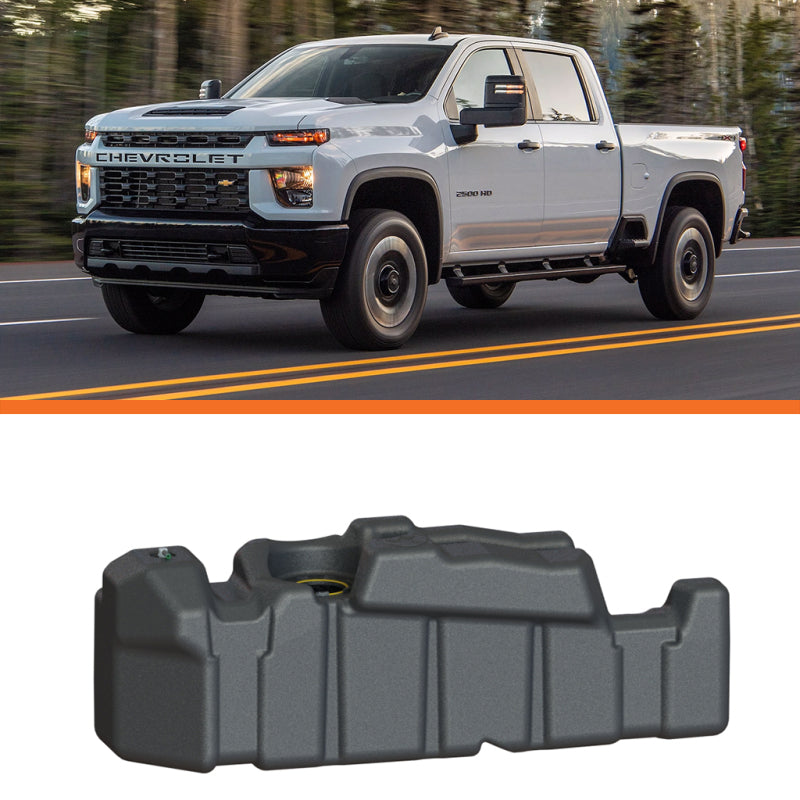 Titan Fuel Tanks 20-24 GM 2500/3500 Duramax Crew Cab Short Bed 56 Gallon XXL Mid-Ship Fuel Tank