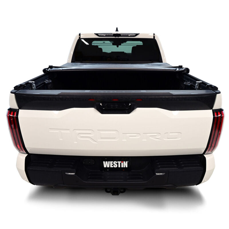 Westin 22-24 Toyota Tundra 5.5ft. Bed Soft Roll Tonneau Cover - Black