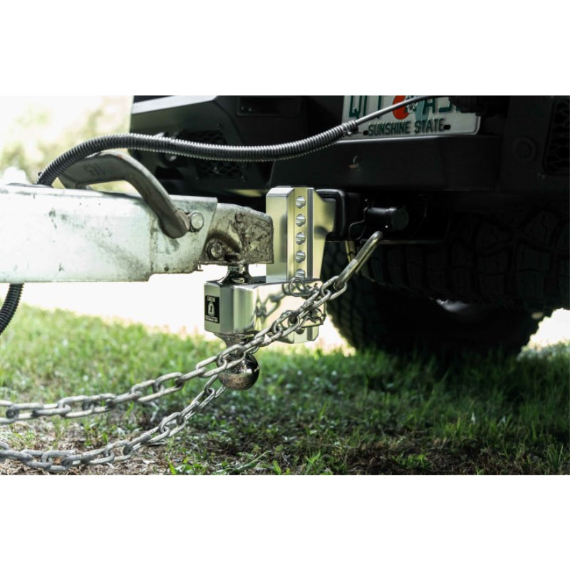 BulletProof Hitches 2.0" Aluminum Medium Duty 4" Drop/Rise Hitch Model AL204