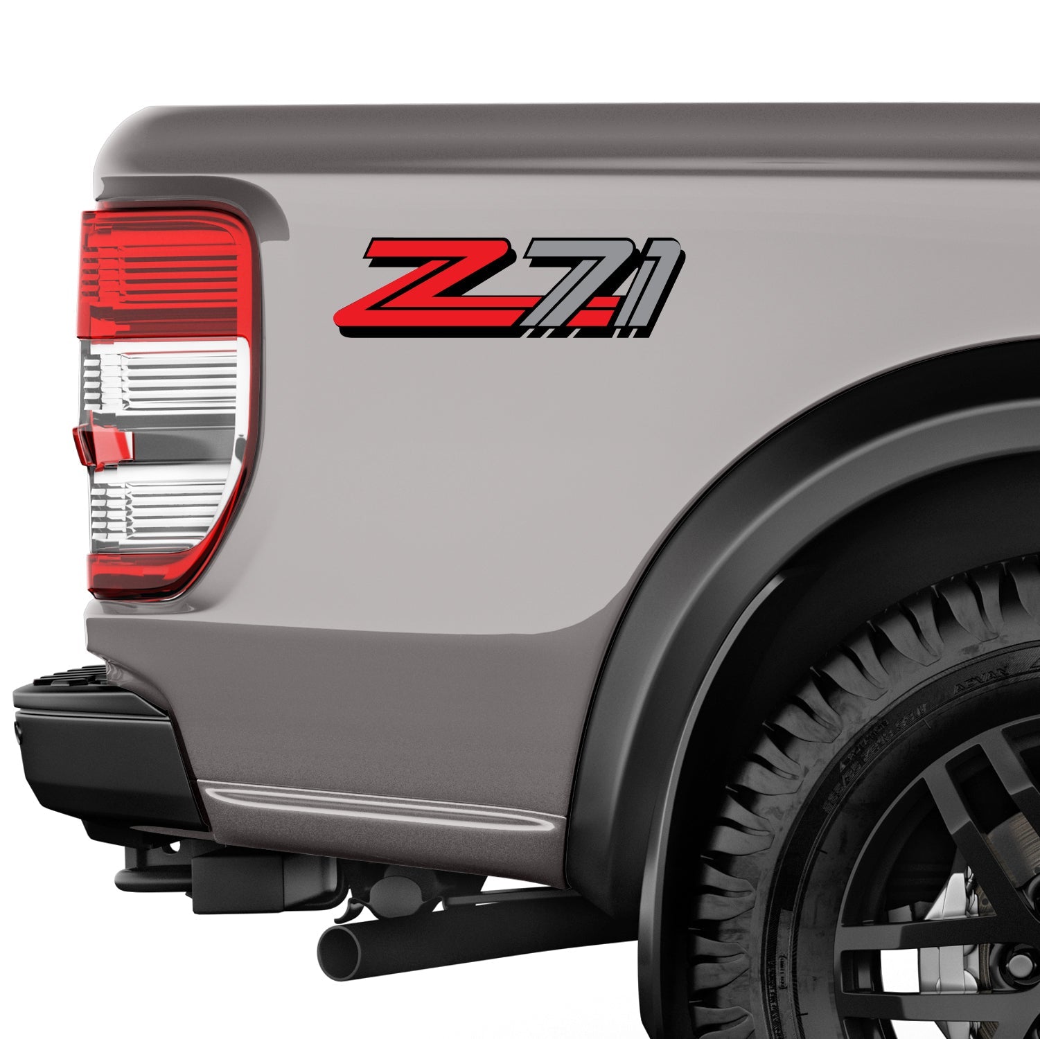 Z71 Offroad Decals Stickers for Chevy Silverado Z71 2001-2006 Bed Side 1500 2500
