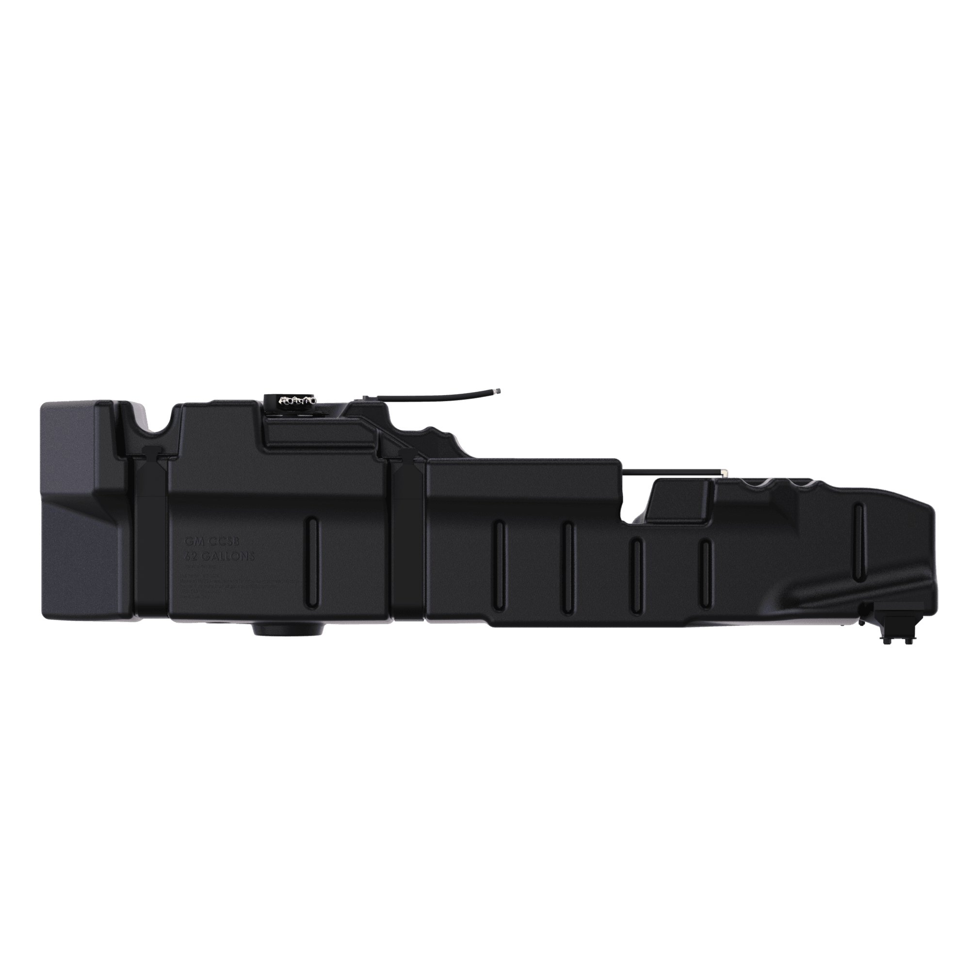 62-gallon replacement fuel tank for 2001-2004 GM Duramax 6.6L LB7 Crew Cab Short Bed, designed for durability and performance.