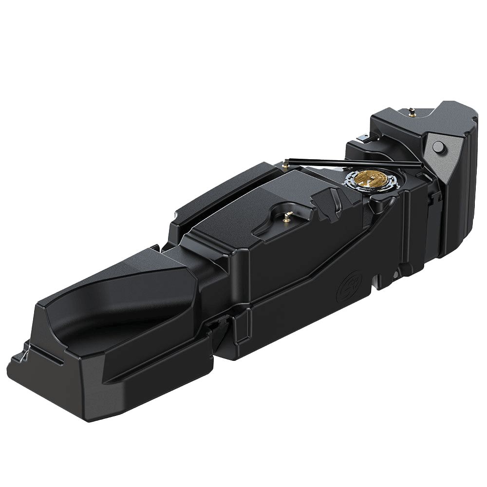 60-gallon replacement fuel tank designed for 2013-2024 Dodge Ram Cummins 6.7L Crew Cab Long Bed vehicles. Durable and efficient.