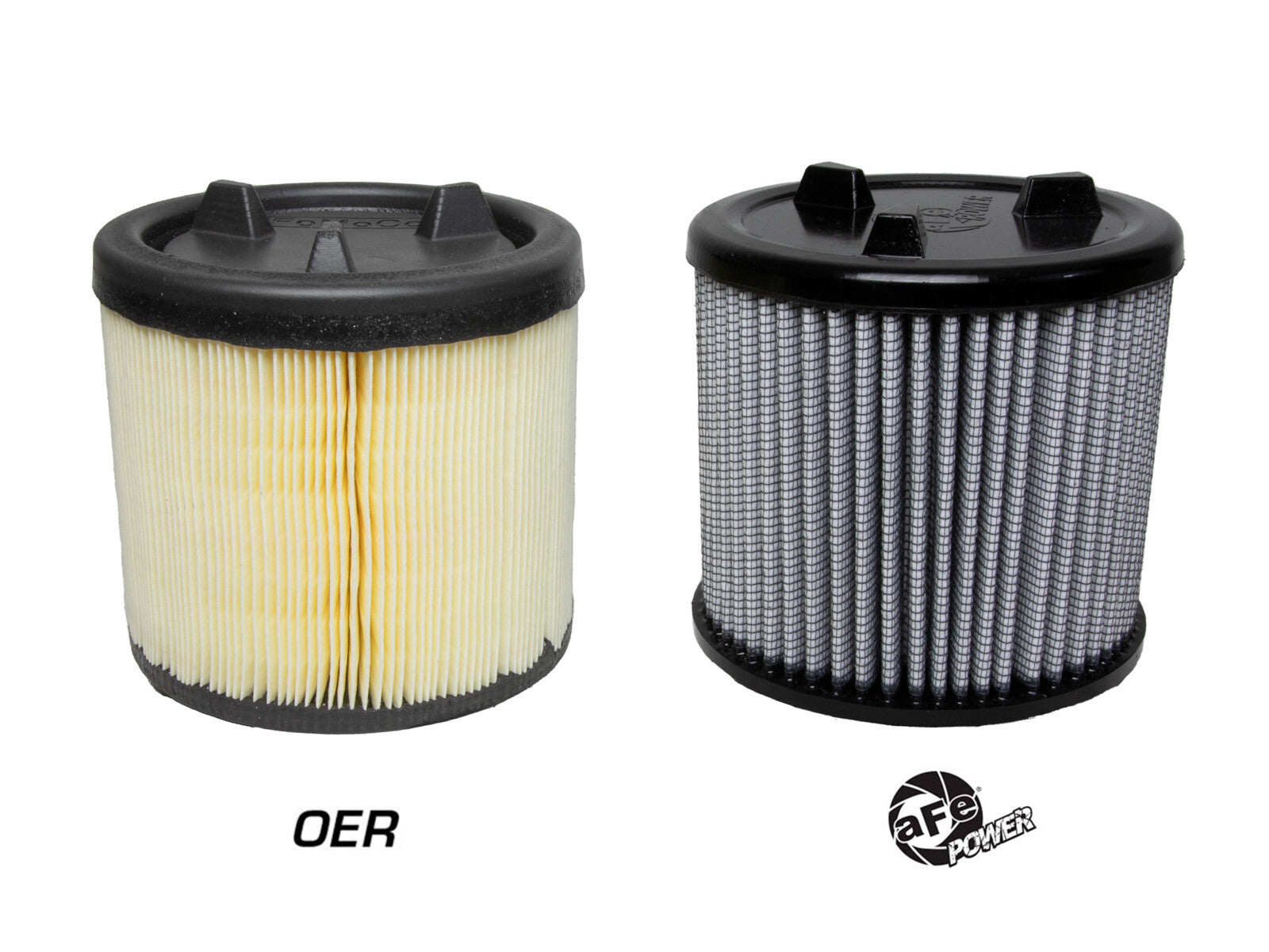 Magnum Flow OE Replacement Air Filter w/ Pro Dry S Media Ford Bronco 21-26 L4-2.3L (t)/V6-2.7L (tt) aFe Power