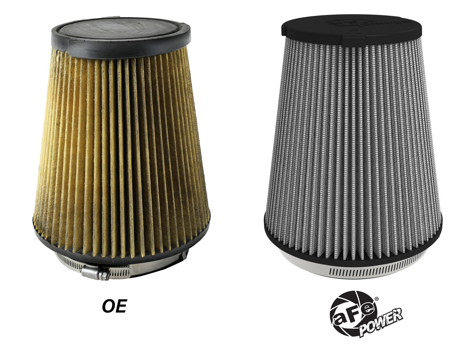 Magnum Flow OE Replacement Air Filter w/ Pro Dry S Media Ford F-150 Raptor R 23-26 V8-5.2L (sc) aFe Power