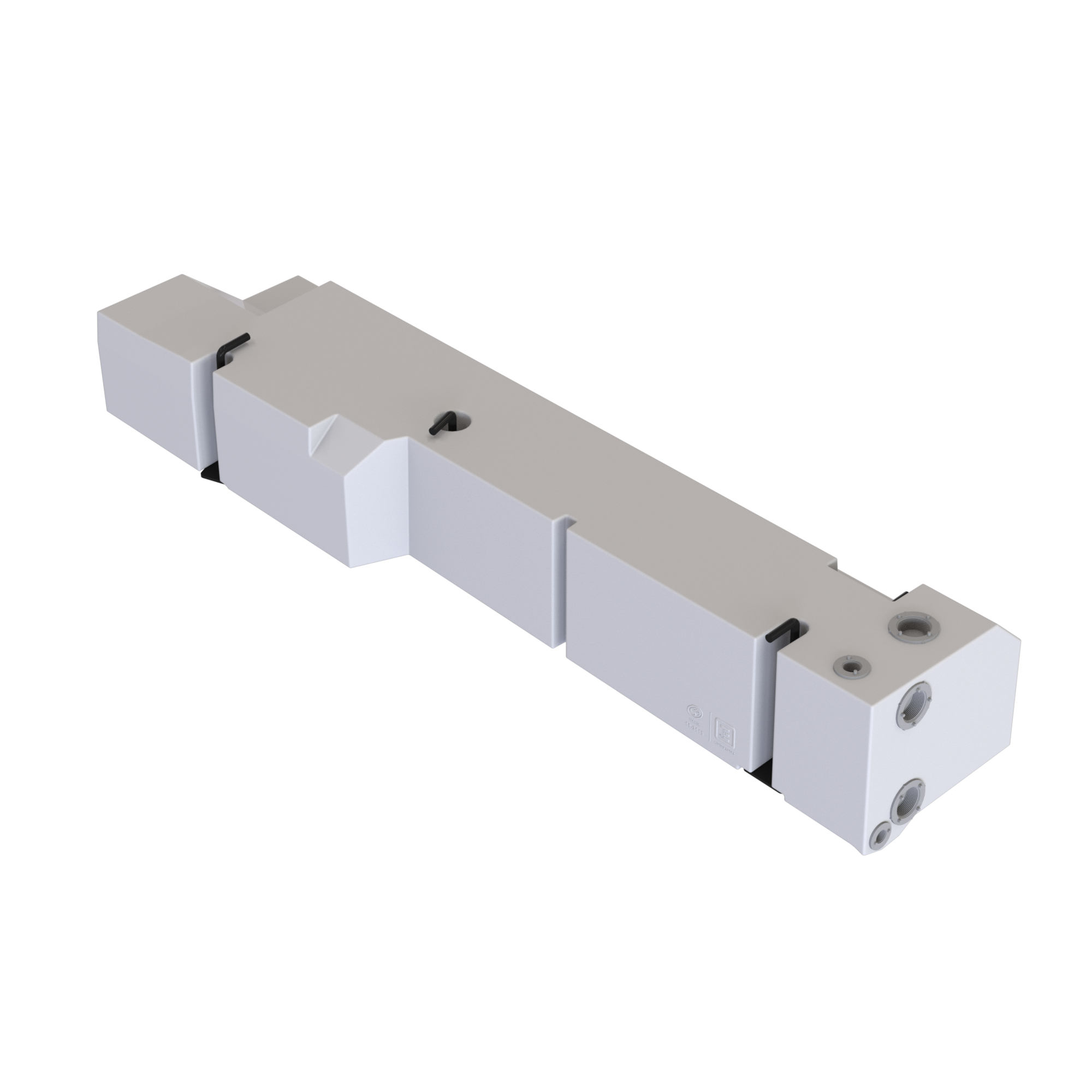 20-gallon undercarriage fresh/grey water tank designed for 2015-2025 Ford Transit 148" and 148" EXT models.