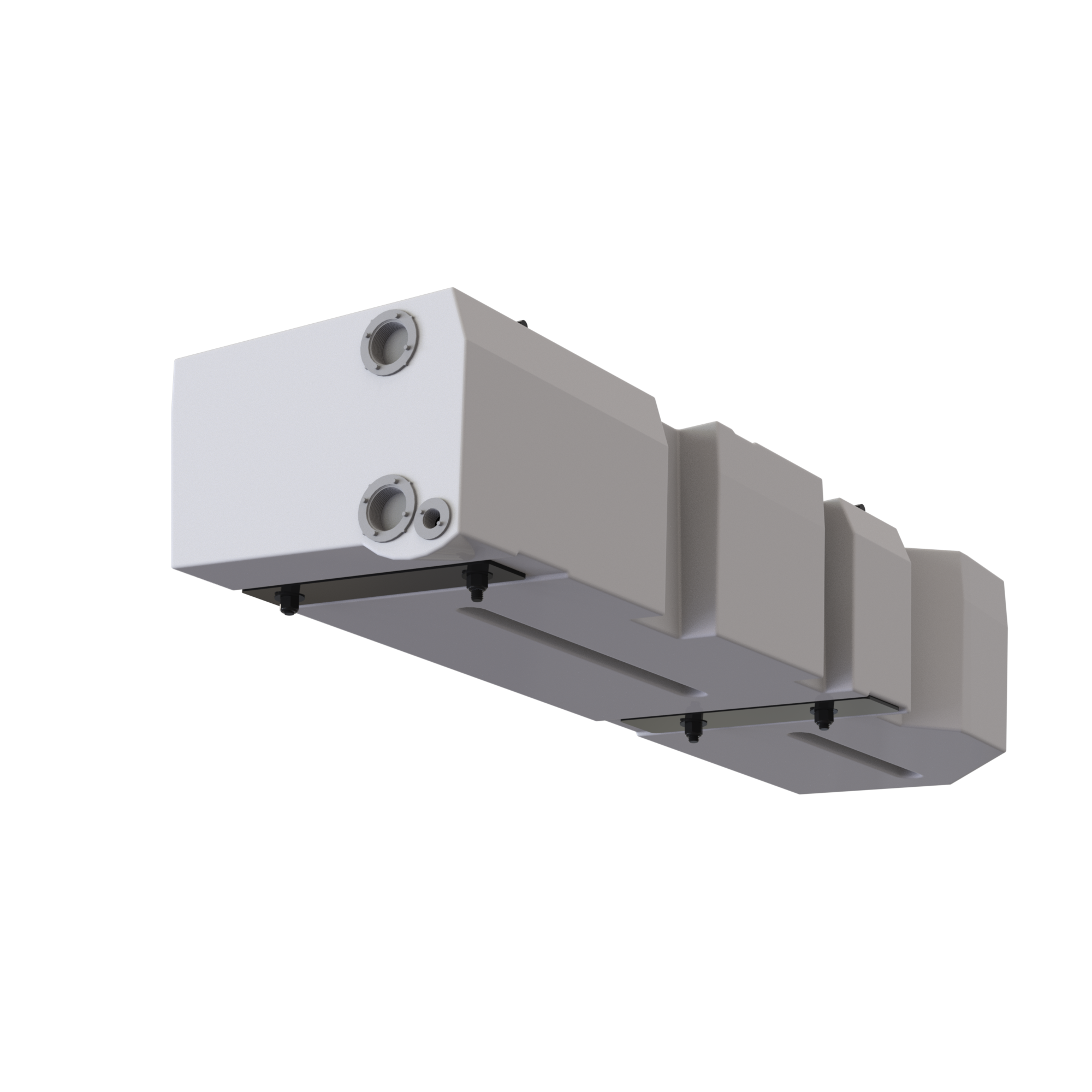 22-gallon undercarriage fresh/grey water tank for 2015-2025 Ford Transit 148" and 148" EXT, designed for efficient water storage.