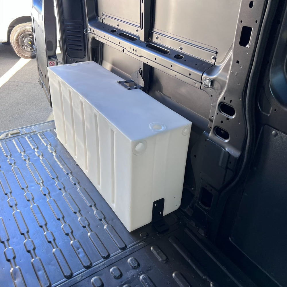 39 Gallon Wheel Well Water Tank For 2013-2025 Dodge / Ram Promaster 1500, 2500, 3500 136", 159", And 159" EXT (Both Sides)