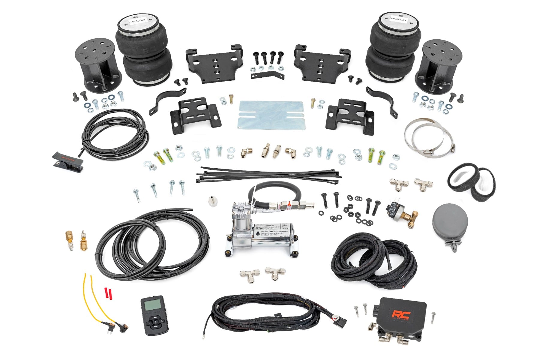 Air Spring Kit w/compressor Wireless Controller 6 Inch Lift Kit Silverado/Sierra 2500HD (01-10) Rough Country