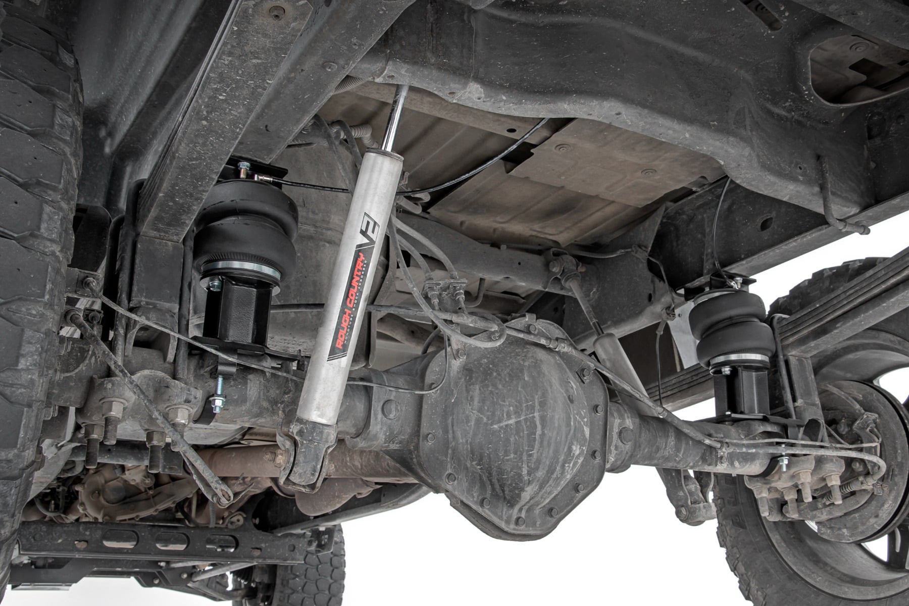 Air Spring Kit w/compressor Wireless Controller 6 Inch Lift Kit Silverado/Sierra 2500HD (01-10) Rough Country