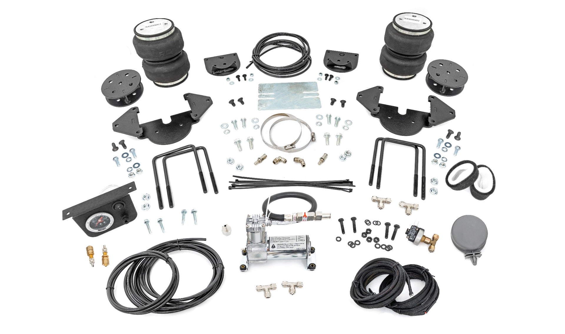 Air Spring Kit w/compressor 2-3.5 Inch Lift Kit Silverado/Sierra 1500 (19-26) Rough Country