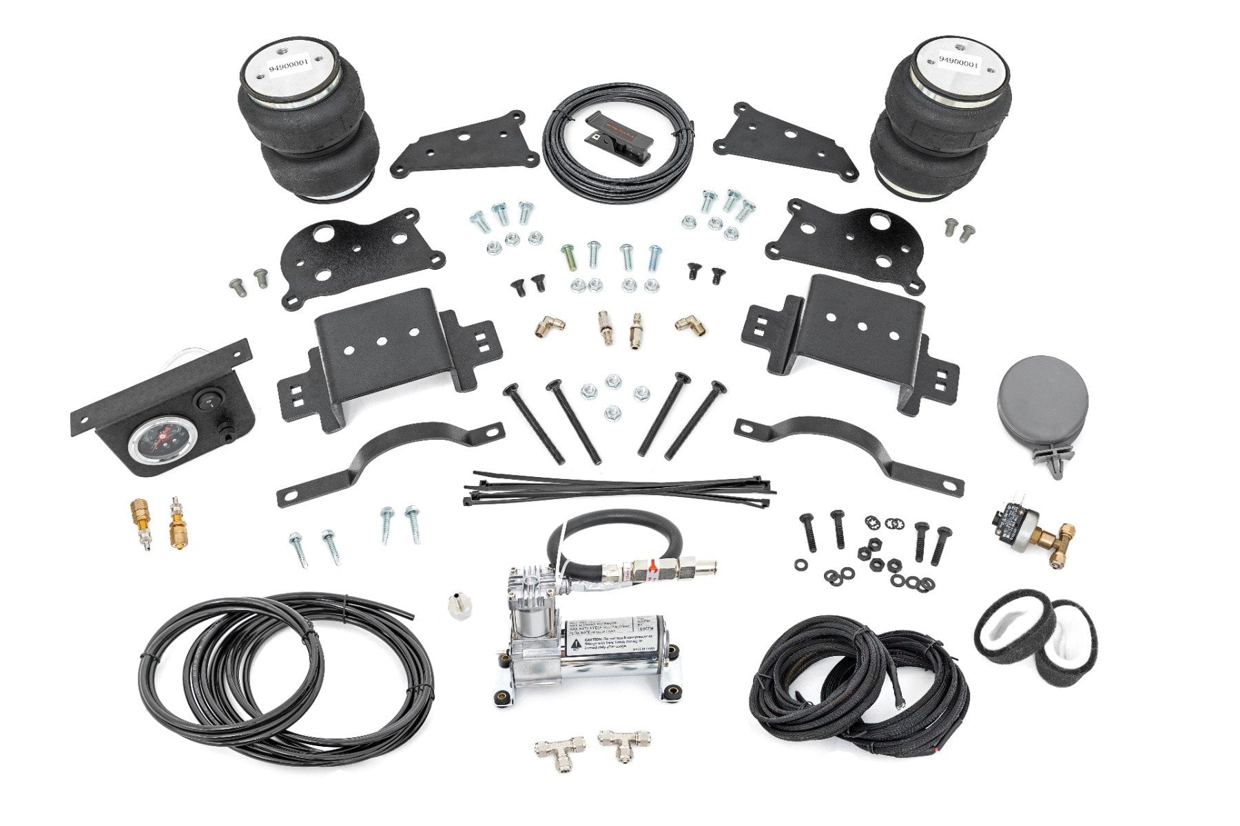 Air Spring Kit w/compressor Ram 2500 4WD (2014-2025) Rough Country